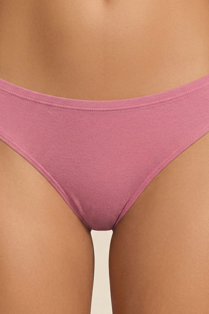 Zivame Low Rise Full Coverage Bikini Panty (Pack of 3) - Multicolor — image 9